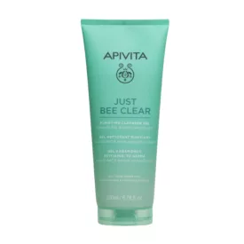   APIVITA JUST BEE CLEAR PROPOLIS TISZTÍTÓ GÉL PROBLÉMÁS BŐRRE 200ml