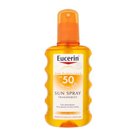 Eucerin Sun Spray Transparent 50+ napozó spray