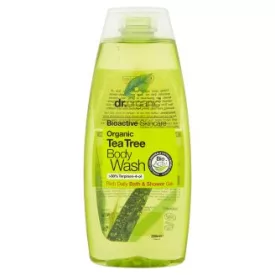 Dr. Organic Tea Tree Body Wash – tusfürdő bio teafaolajjal