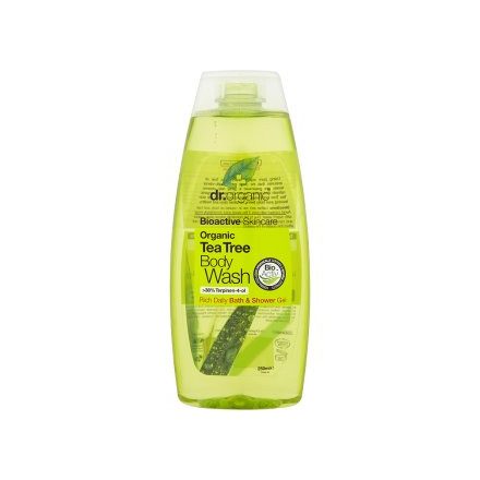 Dr. Organic Tea Tree Body Wash – tusfürdő bio teafaolajjal
