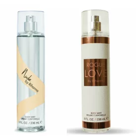 Rihanna Rouge love Body Mist / Rihanna Nude Body Mist testpermet