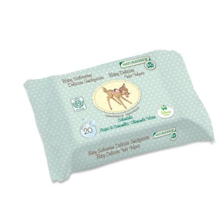 NATURAVERDE BIO DISNEY BAMBI törlőkendő