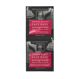 APIVITA Express fiatalító és ragyogást fokozó arcmaszk gránátalmával