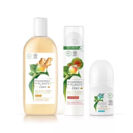 Dove Powered by Plants Amazónia Glamour tusfürdők, dezodorok